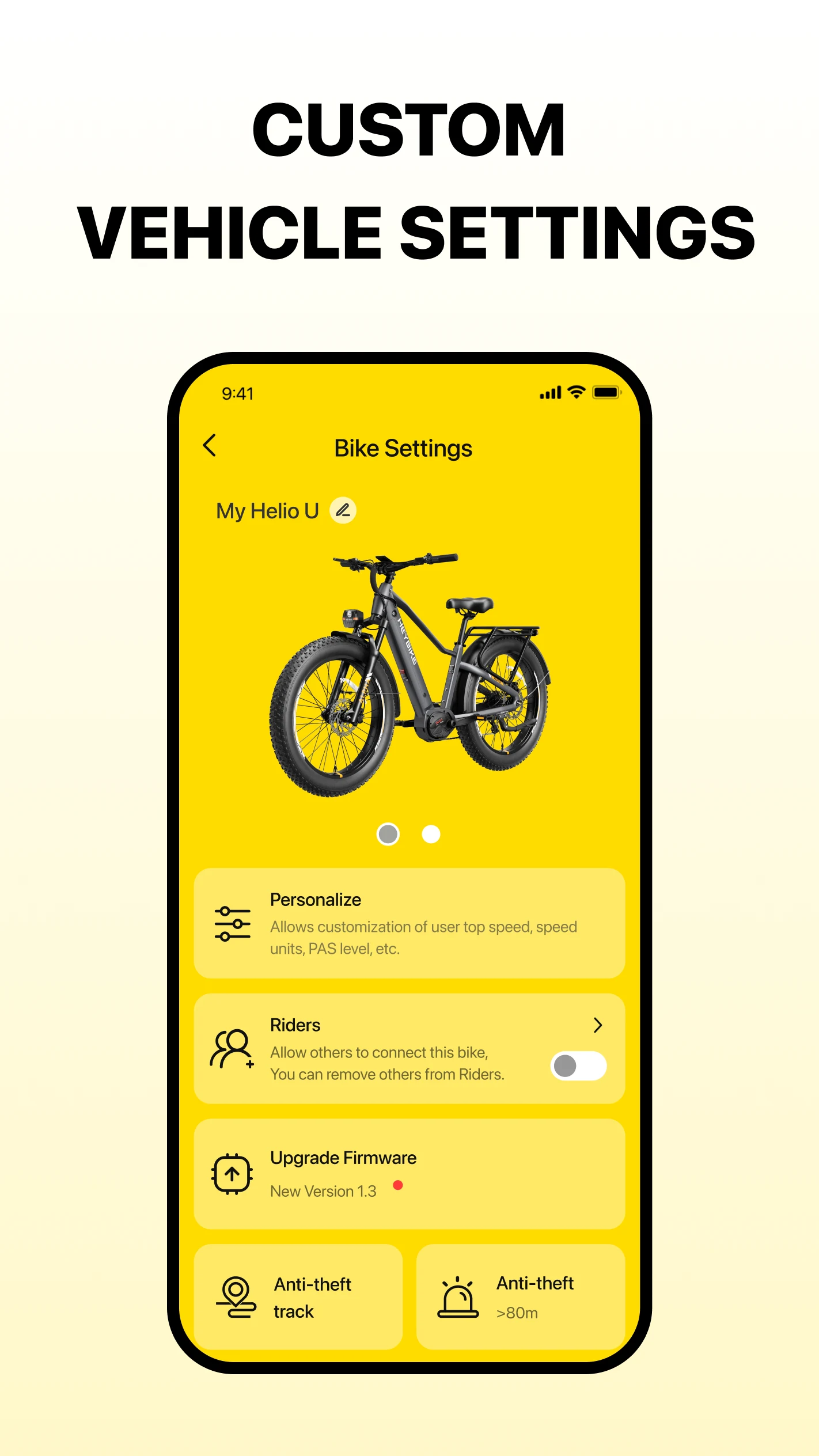 Heybike screenshot